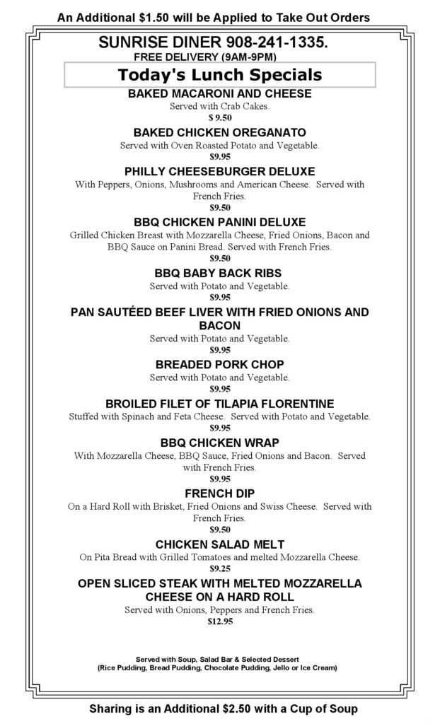 LUNCH MENU FRIDAY 5 25 18 page 001 Sunrise Diner lunch-menu-friday-5-25-18-page-001-sunrise-diner